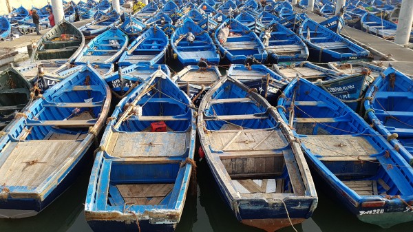 Essaouira harbour by Locspics