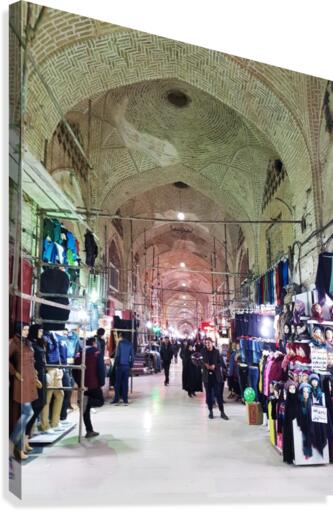 Kerman bazaar e Sartasari Canvas Print