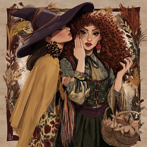 Witches  illustration M00005