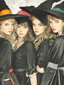 Witches  illustration M00059
