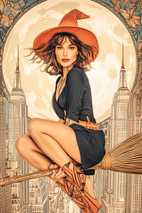 Witches  illustration M00055