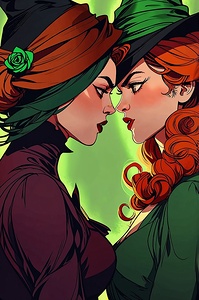 Witches  Digital Portrait L00011