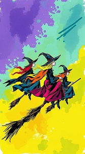 Wiches  Digital Drawing L00004