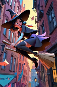 Witches  illustration L00011