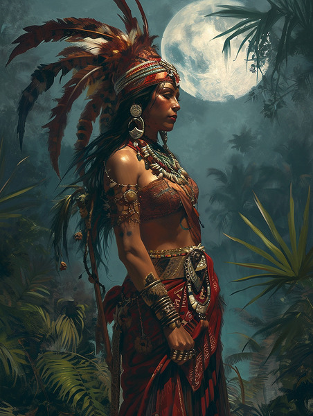 Warriors of the Andes 011 Print