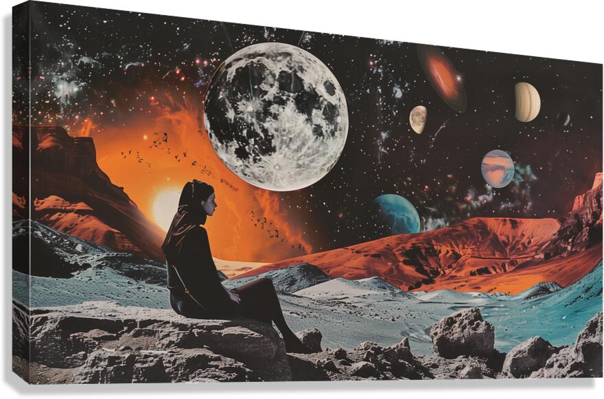 Space 00005 Canvas Print