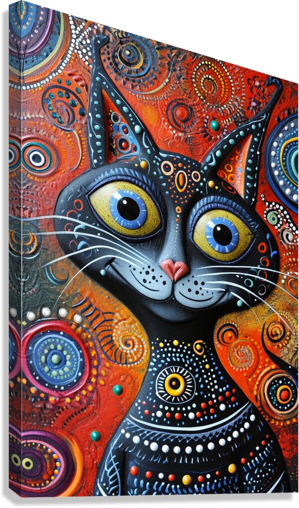 CAT 00004 Canvas Print