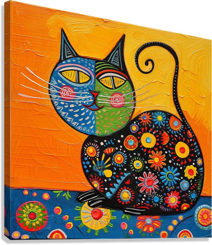 CAT 00034 Canvas Print