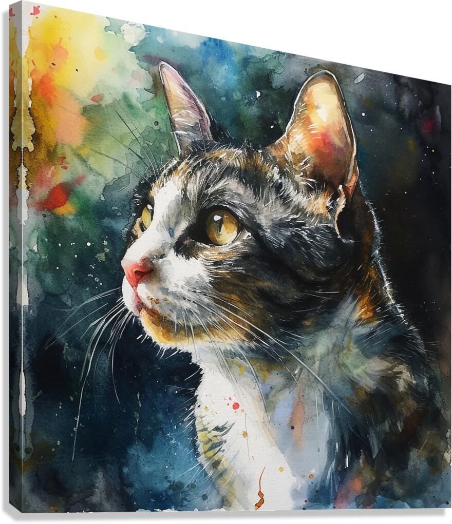 CAT 00024 Canvas Print