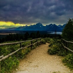 Into the mountains