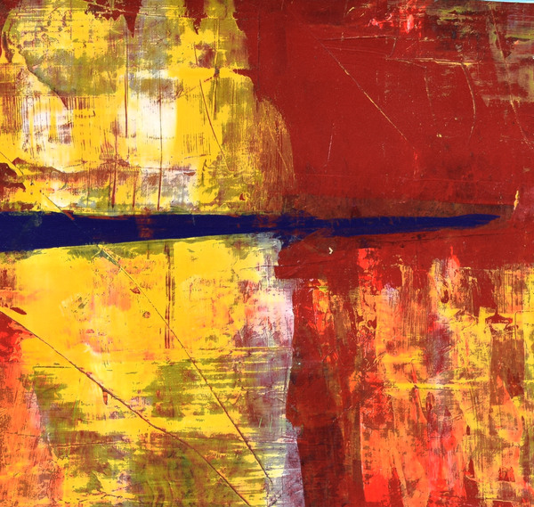 Fiery Abstract 4 Print