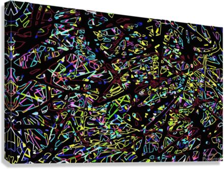 spaceghetti  Canvas Print