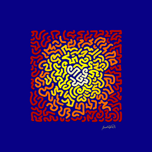 Wiggle it dark blue