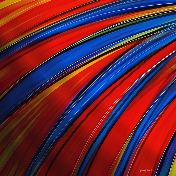 Curves of luminous motion by Benoit David