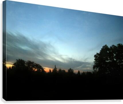 Blue Dusk Canvas Print