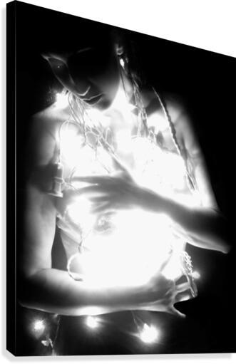 Embracing Light Canvas Print