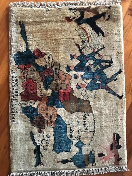 war rugs 9 Print