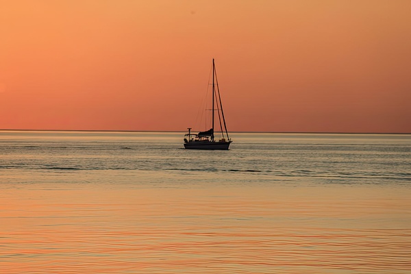 Sunset Sailing Print