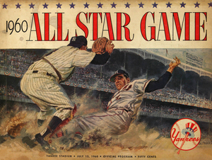 1960 YANKEES ALL STAR GAME Program