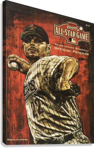 2004 ALL STAR GAME Program Canvas Print