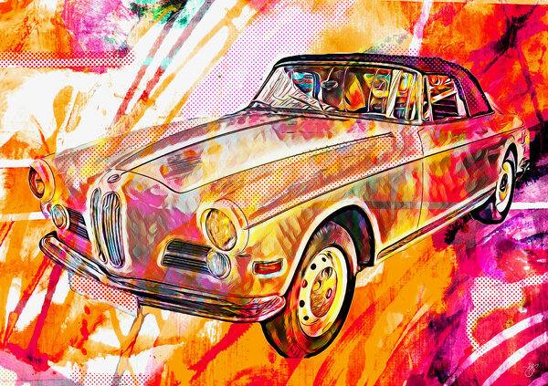 BMW 503 Convertible Print