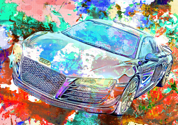 Audi R8 Race Car by Jeff Smith