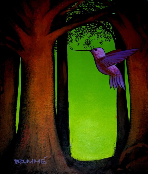 The Green Forest  Print