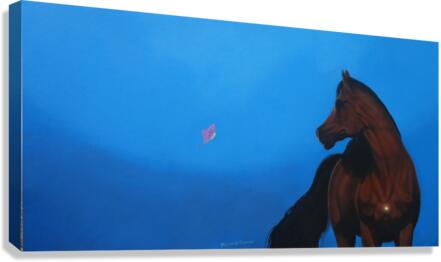 Path Finder and the Messenger 2  Canvas Print