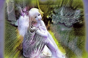 Angel on the table