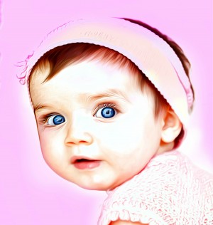 Cute Baby Pic Art
