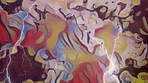 clouds into an art pic