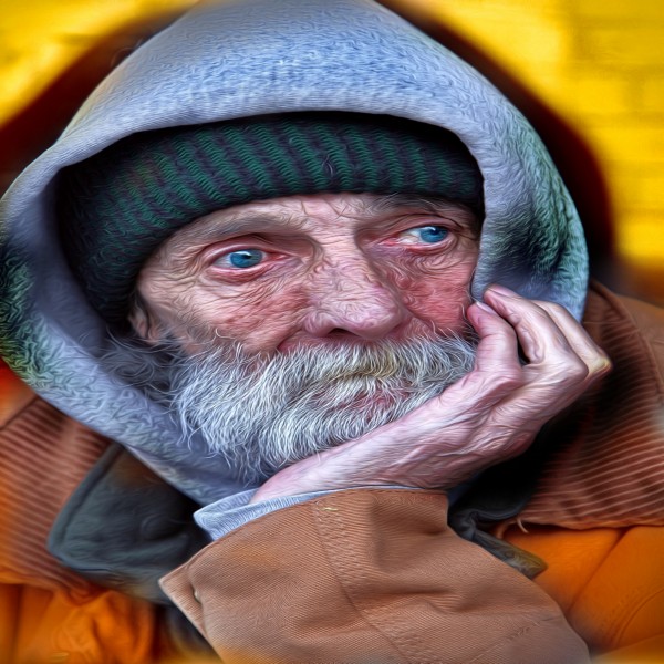 homelessman2 Print