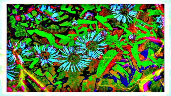 Green Flat-pic art Print