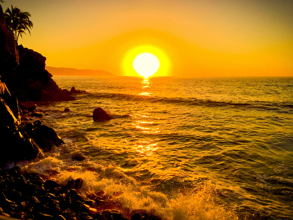 Tequila Sunset Print