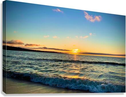 Monterey Sunset Canvas Print