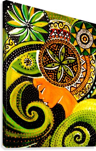 Pensee psyche   Canvas Print