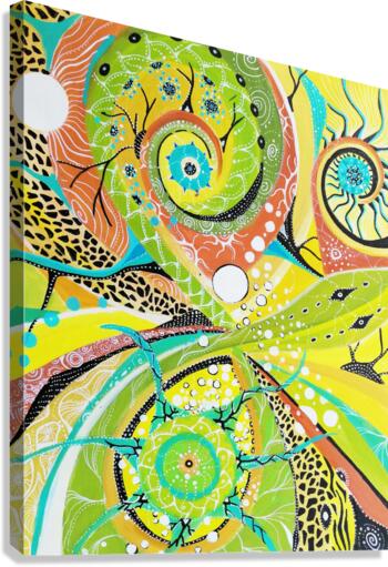 Essence multiples Canvas Print