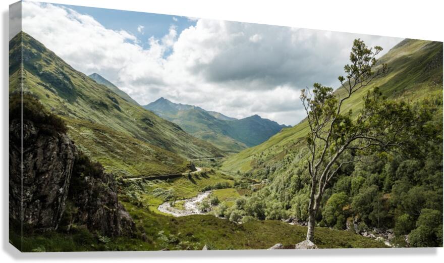 Glen Shiel Canvas Print