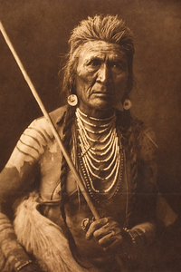 Wolf Apsaroke by Edward S. Curtis 1908