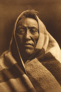 Middle Calf Piegan by Edward S. Curtis 1900