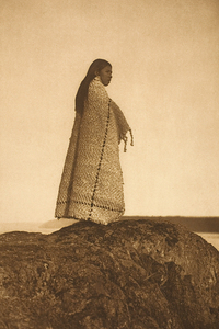 Cowichan Girl by Edward S. Curtis 1912