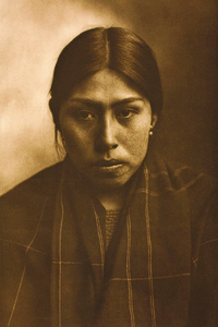 Suquamish Woman by Edward S. Curtis 1899