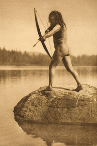 The Bowman by Edward S. Curtis 1915