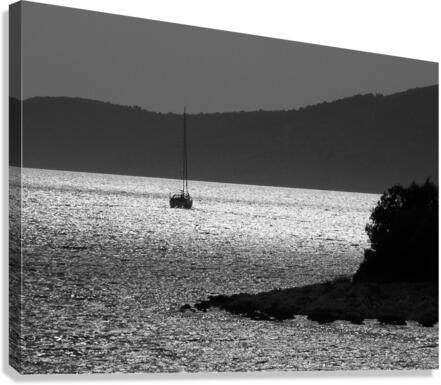 TrogirSwim Canvas Print