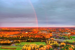 Rainbow over Potsdam NY