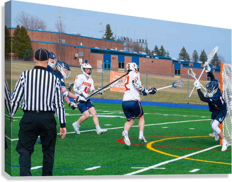 Potsdam Lacrosse Canvas Print