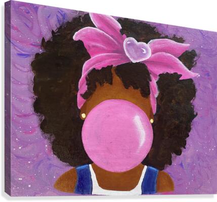 Bubblelicious Bubblegum Canvas Print