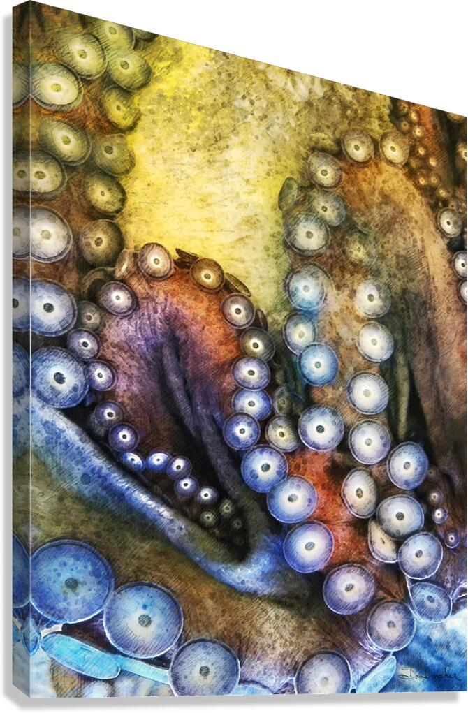 Kraken Canvas Print