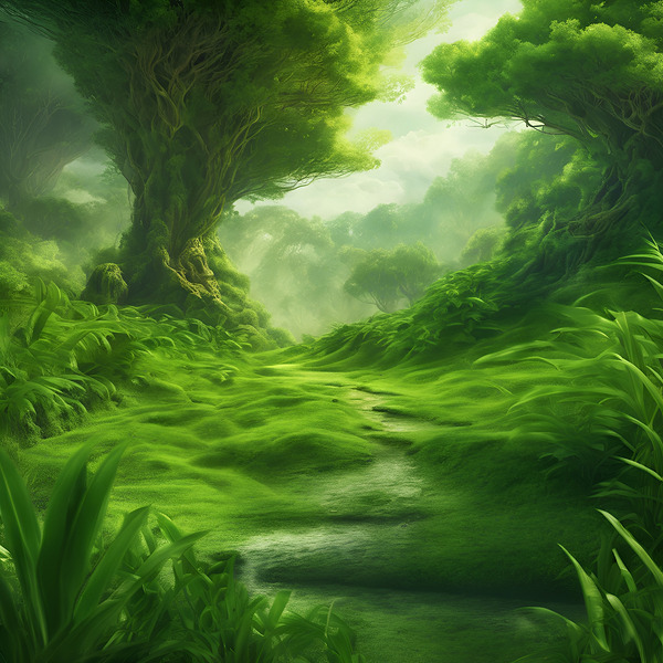 greenery scenery breathtaking high definition photographic creative image Print