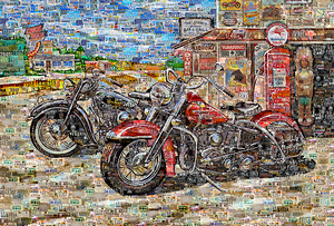 HARLEY DAVIDSON. TWO BIKES